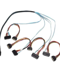 SFF-8087 to SFF-8482, 36 Pin Mini SAS Spliter to 29 Pin 4x SAS Forward Breakout Cable
