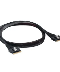 Alternative view of Slim SAS 8654 8i to SFF-8654 74P Server Chassis Internal SAS4.0 Cable