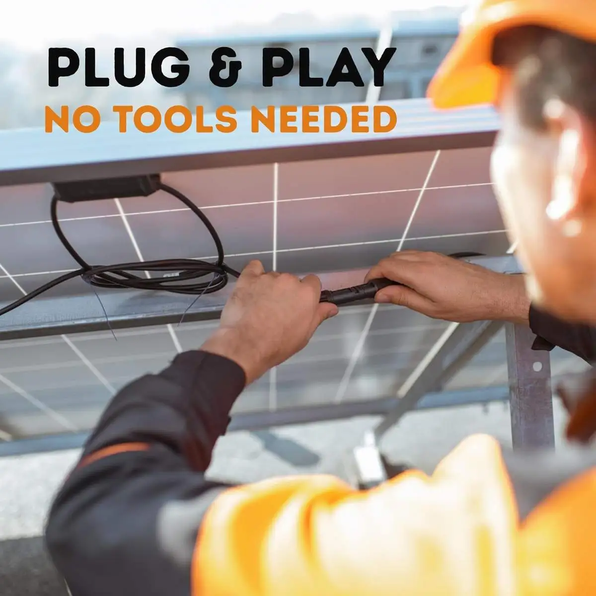 Solar Y Branch Connectors Solar Panel Parallel Connectors 1 to 4 Solar Adapter Cable - Image 4