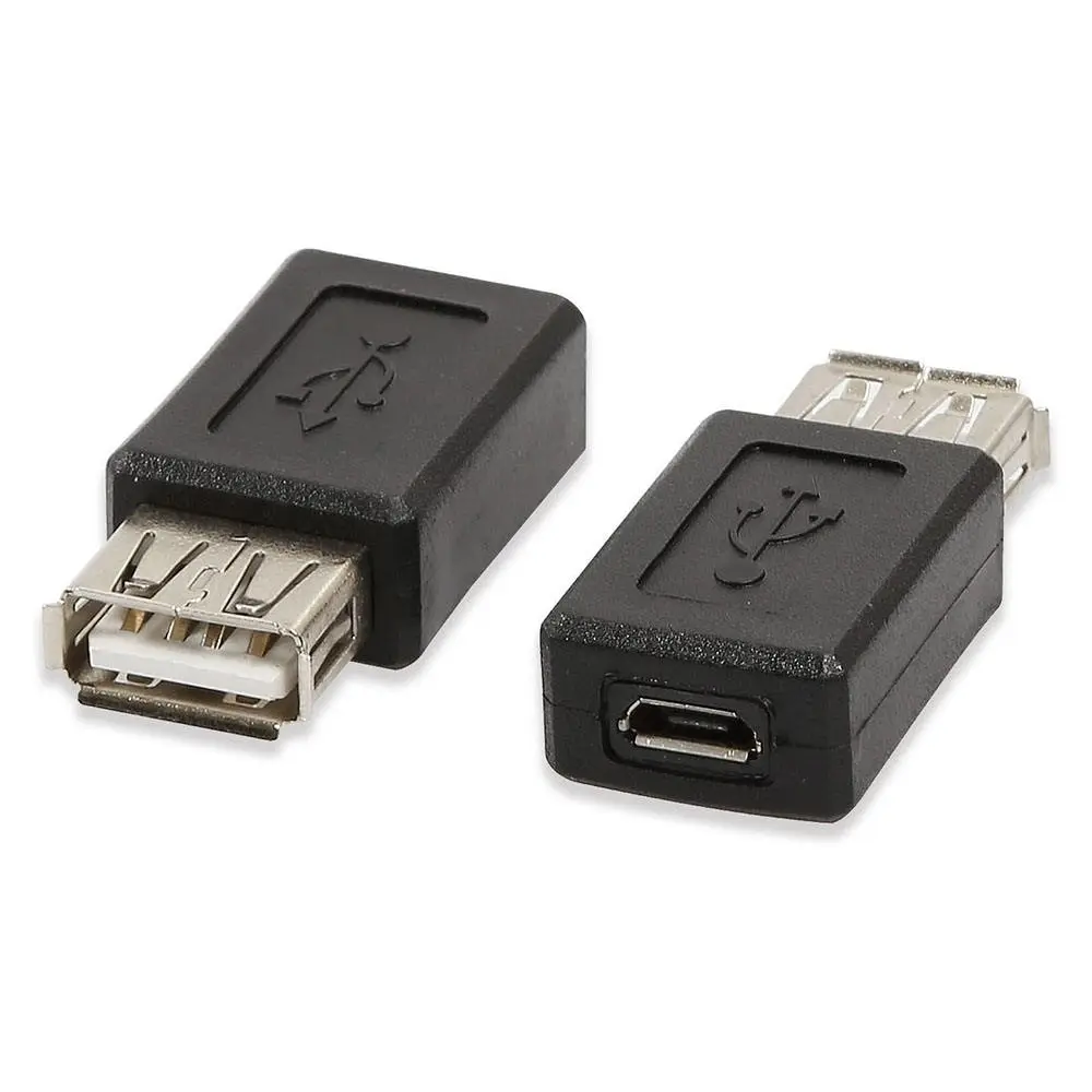 USB 2.0 a Female to USB Micro Female Adapter Converter