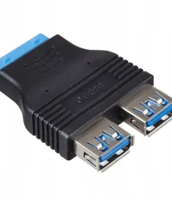 USB 3.0 Motherboard Adapter, 20-Pin USB 3.0 to USB 2.0 Internal Splitter for Laptop