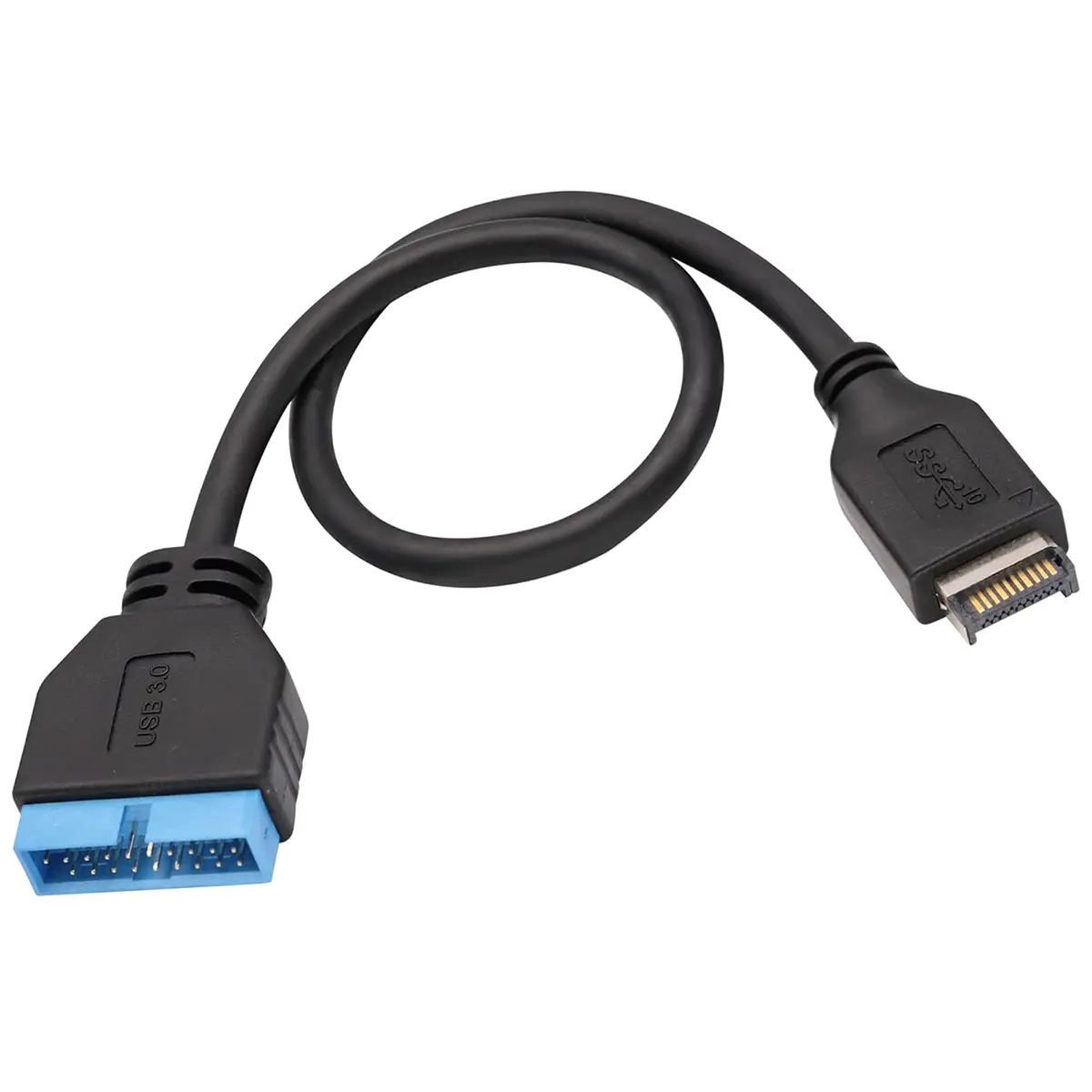 USB 3.1 Front Panel Header to USB 3.0 20-Pin Header Extension Cable