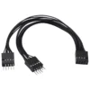 USB 9 Pin 2.0 Extension Cable
