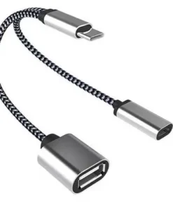 USB C OTG Adapter Cable, USB C OTG Adapter USB C 2.0 Charging Adapter Cable