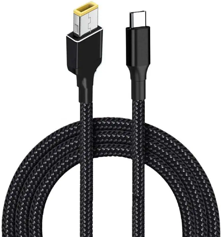 USB C to Slim Tip Laptop Charging Cable