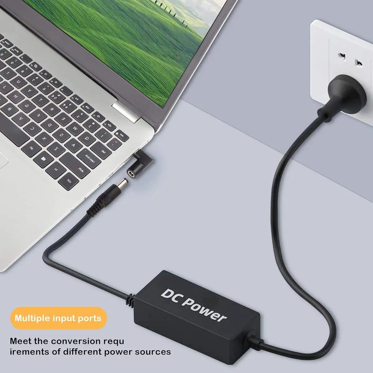 USB Type C Male to DC 5.5mm X 2.1mm 90 Degree PD 65W Power Plug Charge Adapter - Image 4