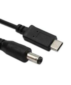Alternative view of USB Type-C USB-C Male to DC 5.5x2.5mm Power Plug Extension Charge Cable