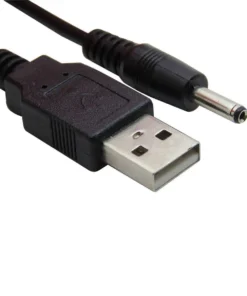 USB to 3.5mm Cable, 5V Direct Current Power Cord USB to 3.5mm X 1.35mm Male Jack