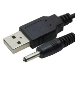 Alternative view of USB to 3.5mm Cable, 5V Direct Current Power Cord USB to 3.5mm X 1.35mm Male Jack