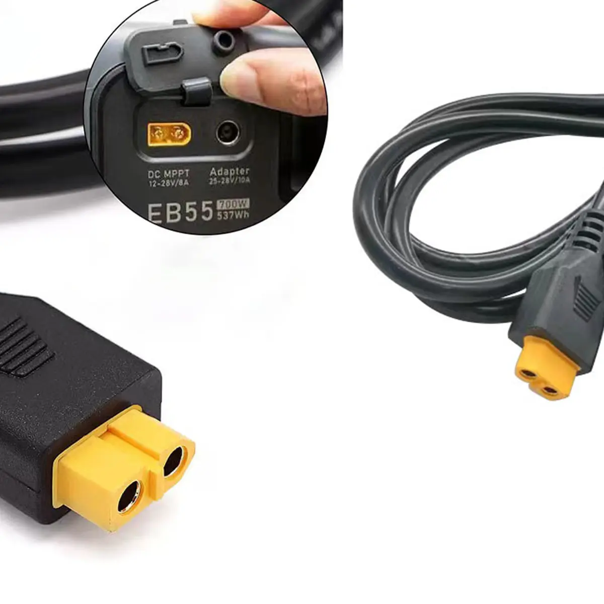 XT60 Adapter Molded XT60 Female Plug Battery Charge Lead Connector Cable